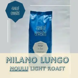 Café Fratelli Gambini Milano Lungo MOULU 1 kg