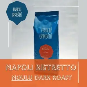 Café Fratelli Gambini Napoli Ristretto MOULU 1 kg